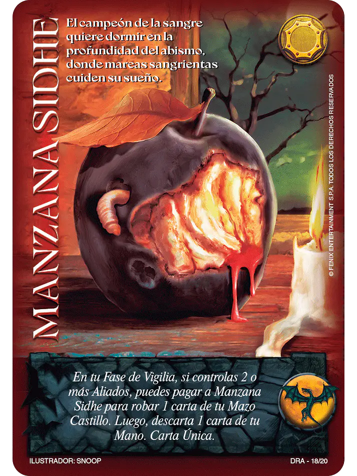 Manzana de Sidhe (Kit Drácula)