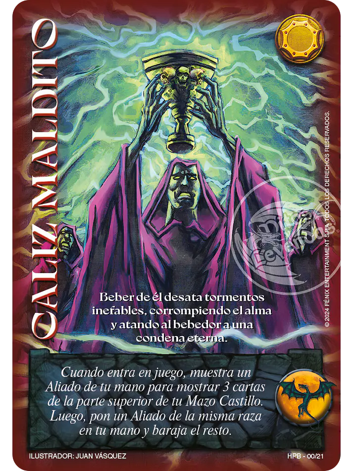 Cáliz Maldito (Kit Inferno)