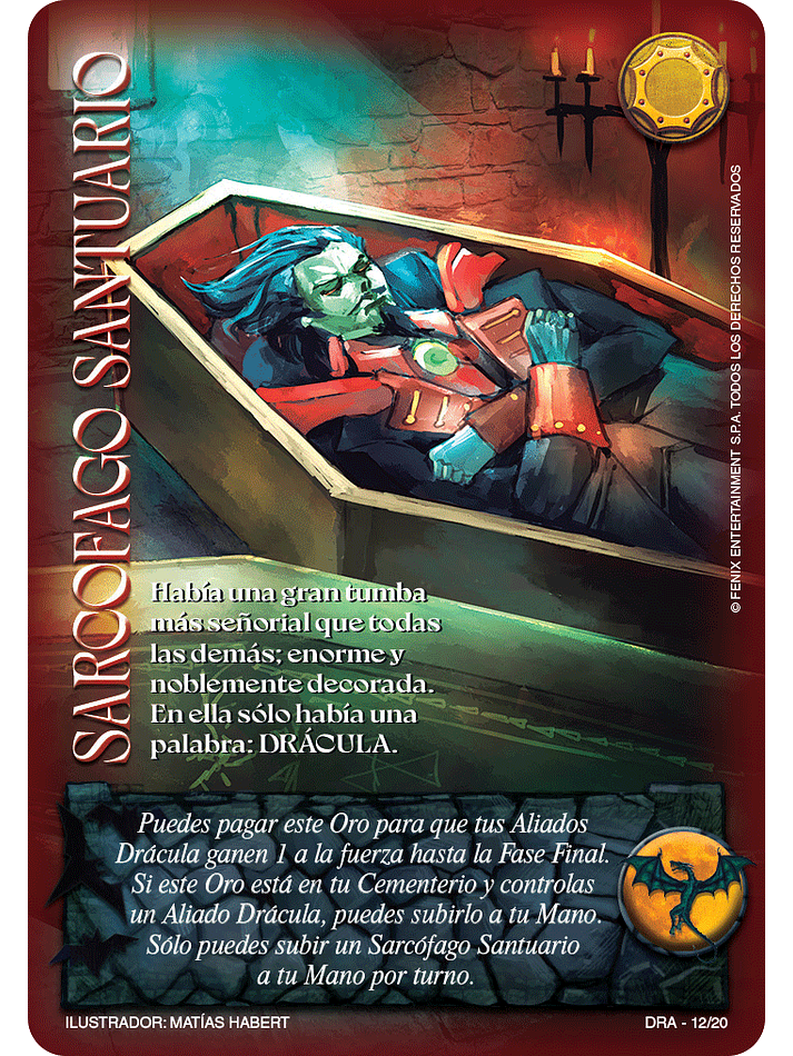 Sarcofago Santuario (Kit Drácula)