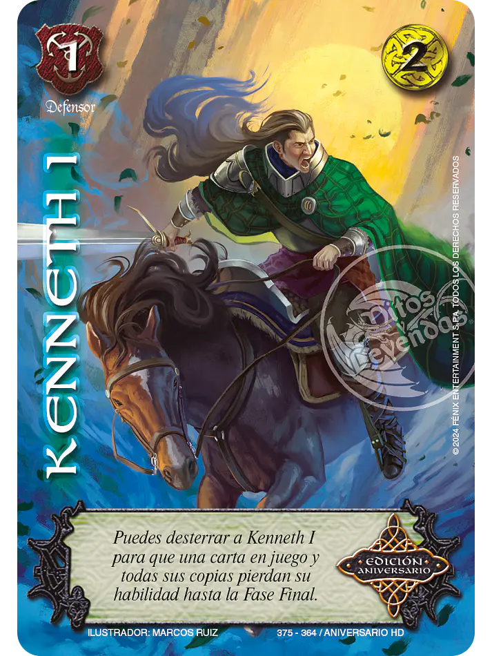Kenneth I (HD Aniversario - Kit Luz)
