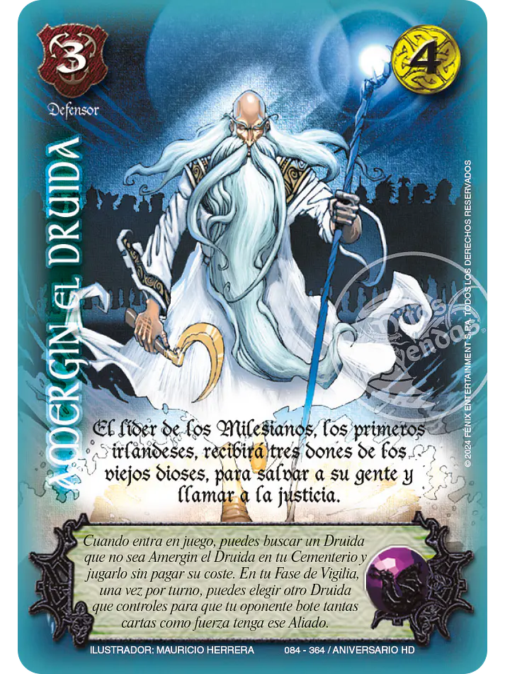 Amergin el Druida (HD Aniversario - Real - Rework)