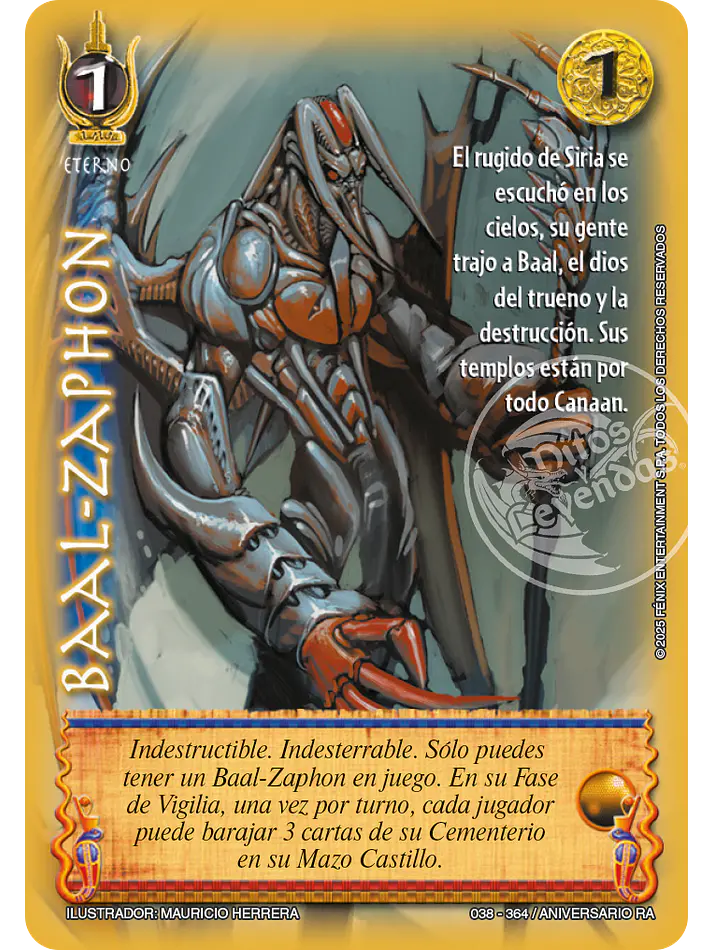 Baal-Zaphon (Aniversario de Ra - Mega Real)
