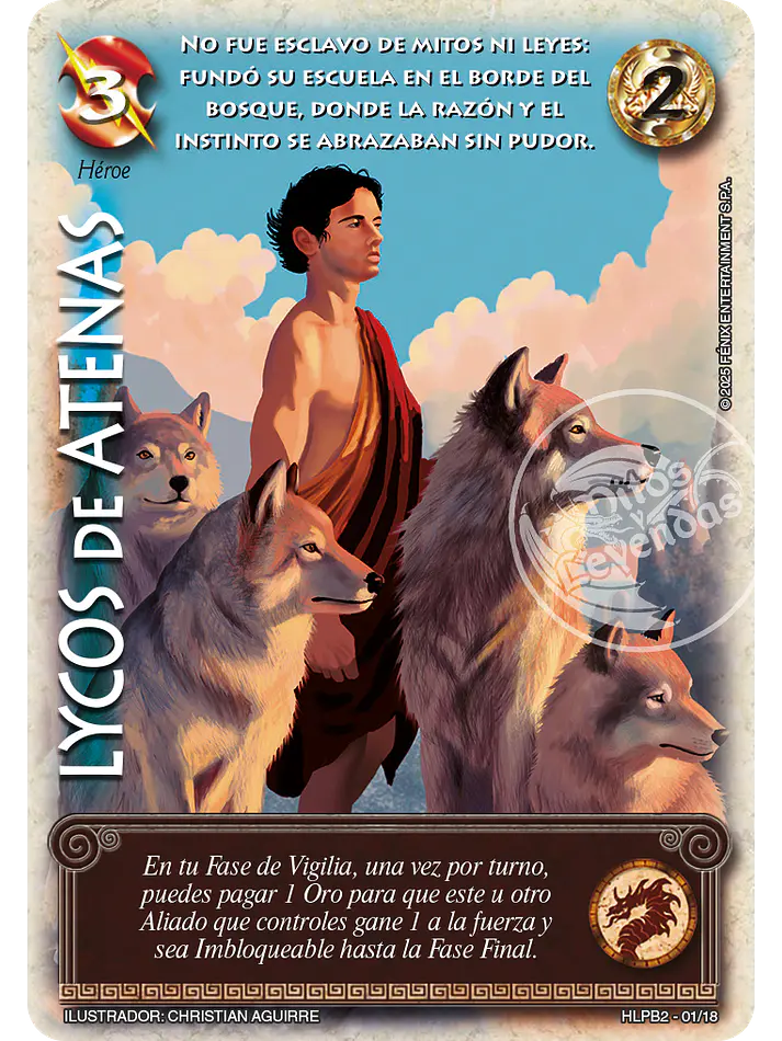 Lycos de Atenas (Colmillos del Inframundo)
