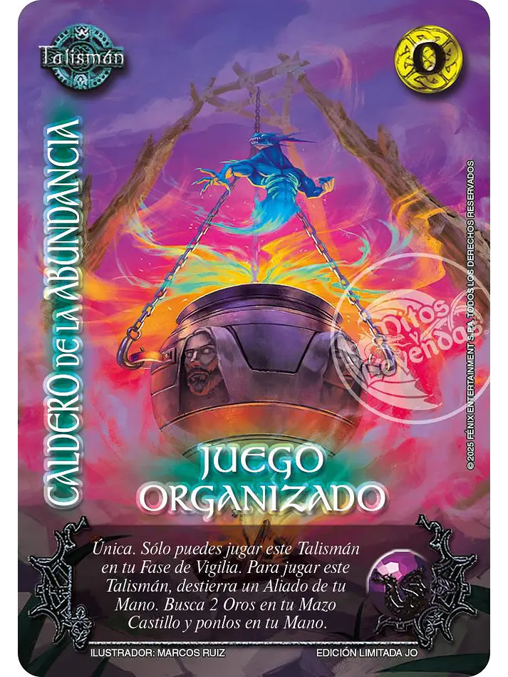 Caldero de la Abundancia (Juego Organizado)