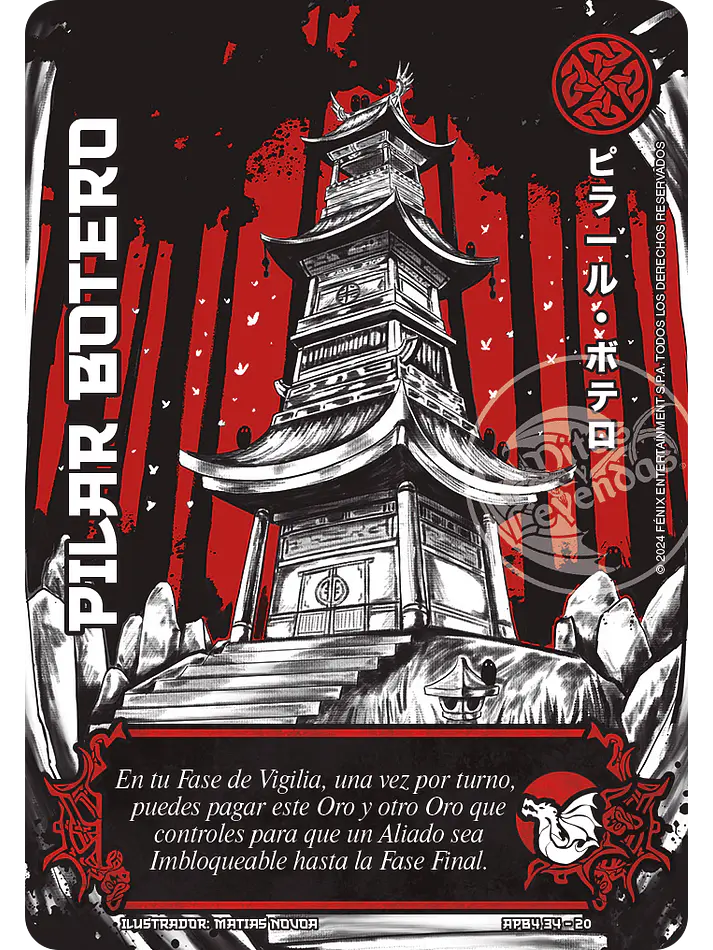 Pilar Botero (Shogun 4 - Sol Naciente)
