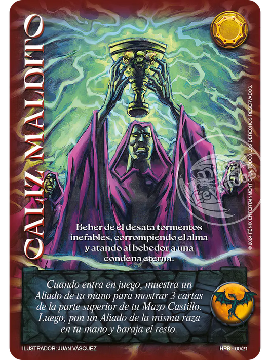 Cáliz Maldito (Kit Inferno)