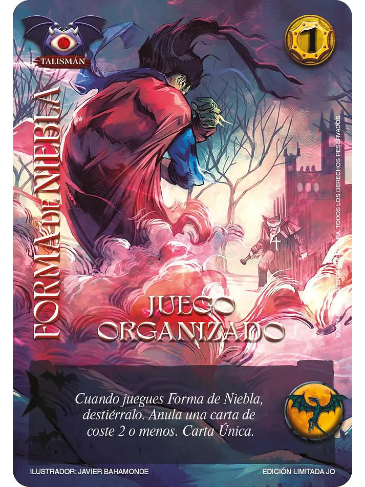 Forma de Niebla (Juego Organizado)