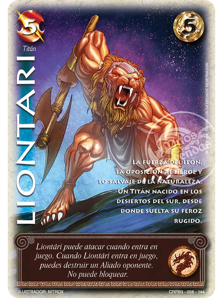 Liontari (Kit Racial 2024 - Foil)