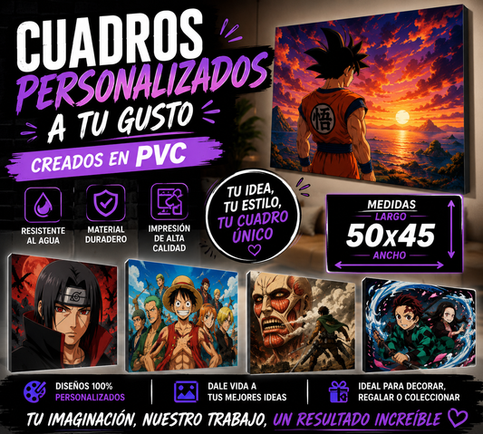 Cuadros personalizados - PVC