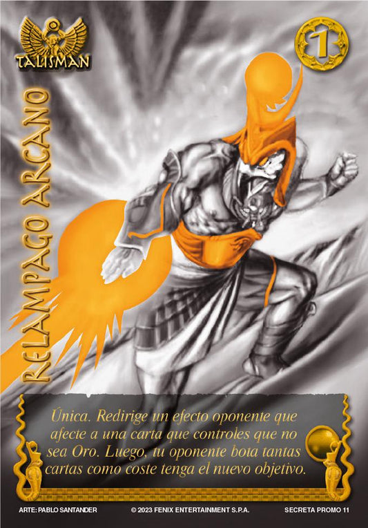 Relámpago arcano – versión secreta